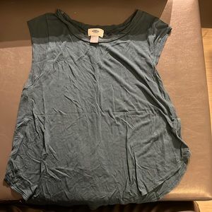 blue tank top, small, old navy